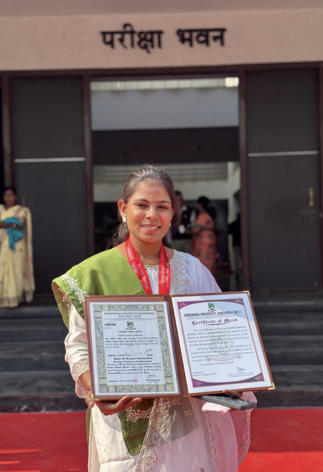 MBA Gold Medalist from Gondwana University